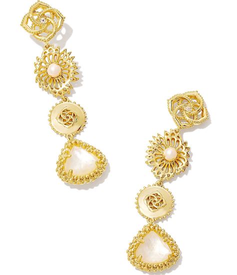 drop & linear kendra scott earrings